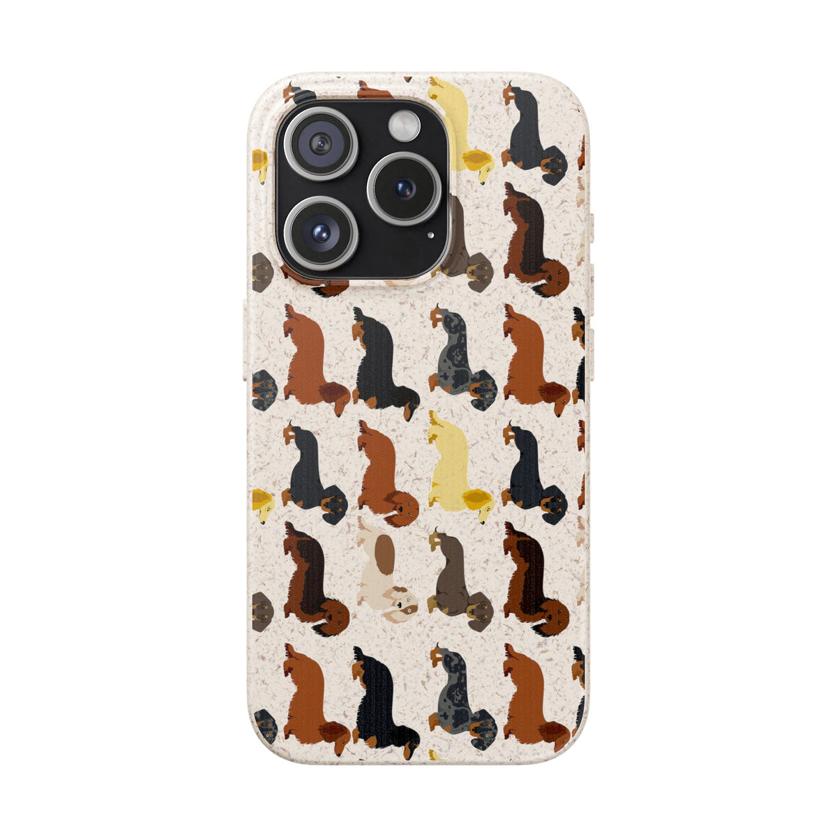 Dapper Dachshund Biodegradable Case