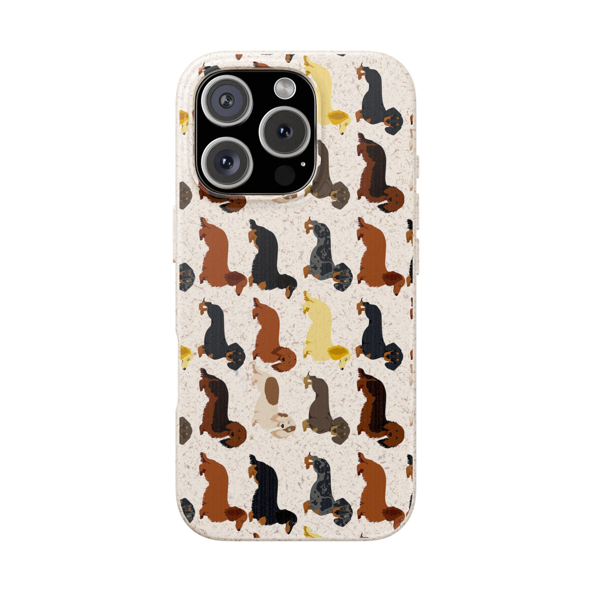Dapper Dachshund Biodegradable Case