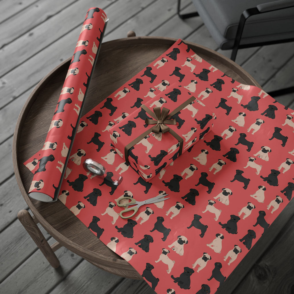 Pug Wrapping Paper