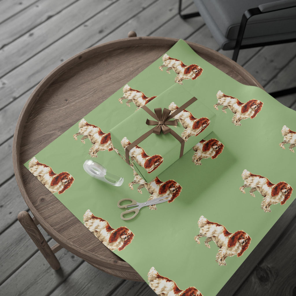 Cavalier King Charles Spaniel Wrapping Paper
