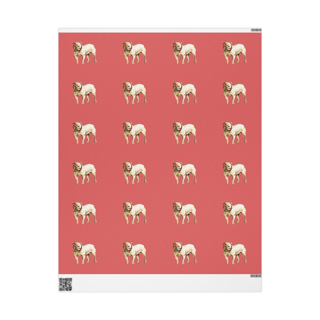 Bulldog Wrapping Paper