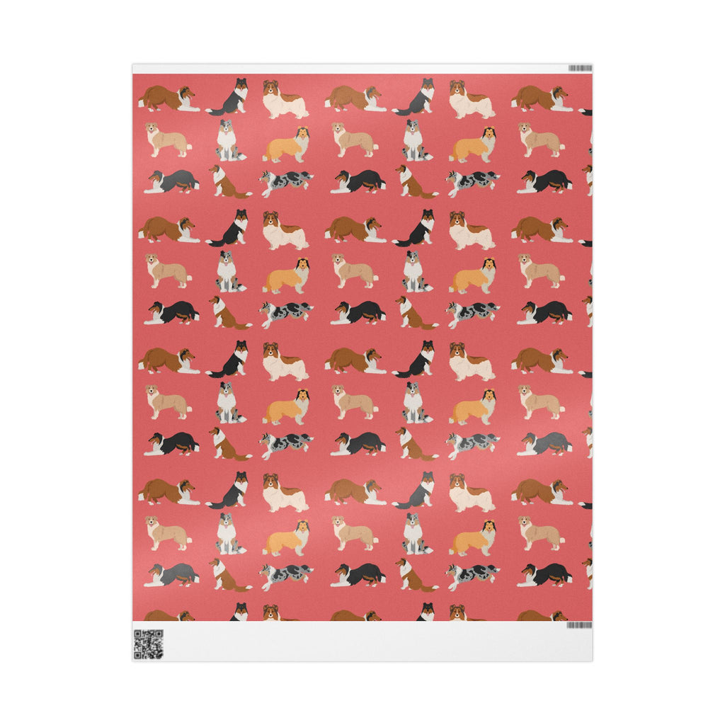 Rough Collie / Sheltie Wrapping Paper