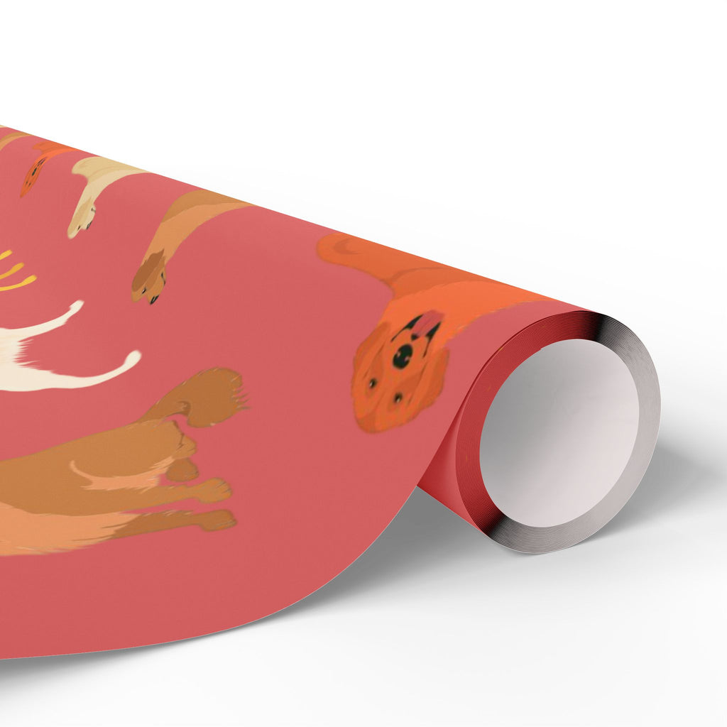 Golden Retriever Wrapping Paper