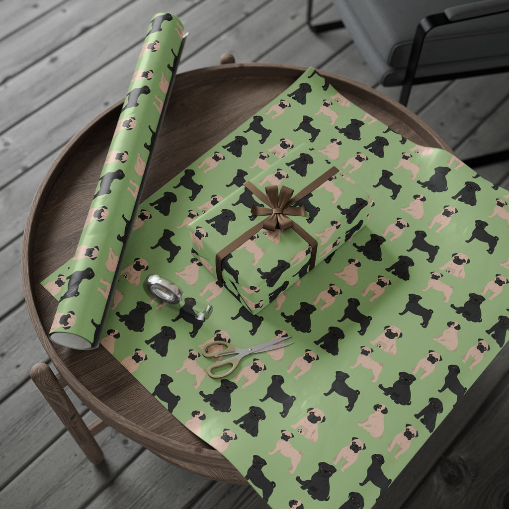 Pug Wrapping Paper