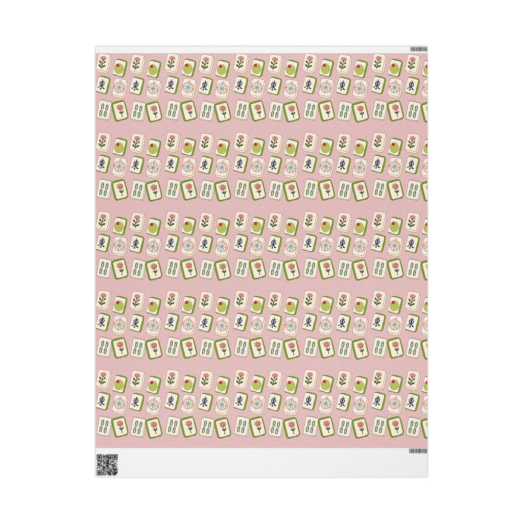 The Lucky Tile Mahjong Wrapping Paper