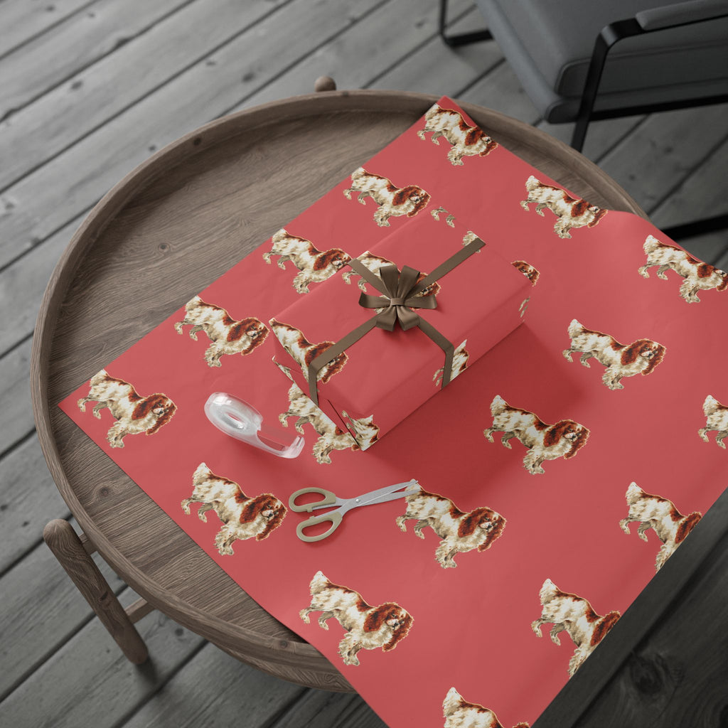 Cavalier King Charles Spaniel Wrapping Paper